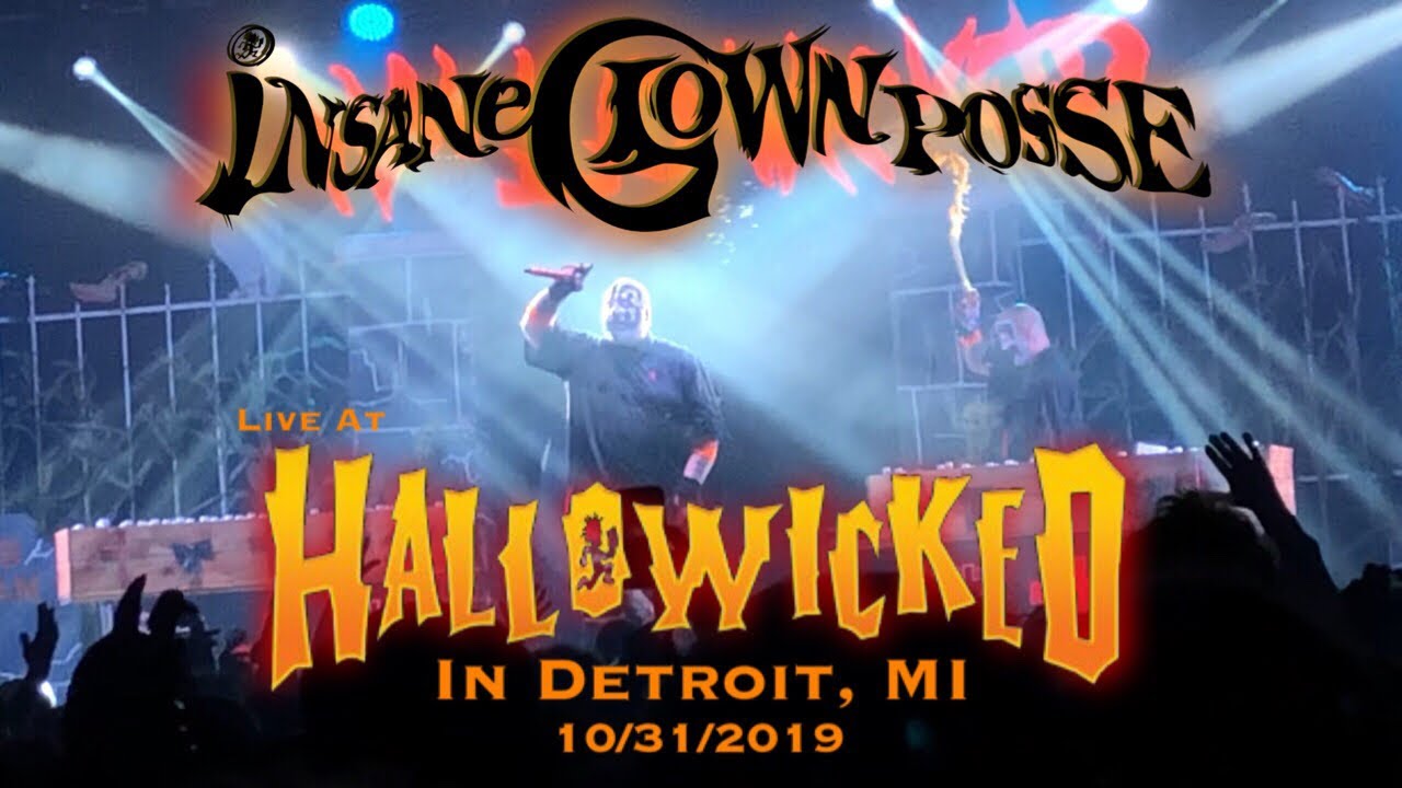 ICP live at Hallowicked 2019 at the Russell Industrial Center in Detroit, MI 10/31/2019