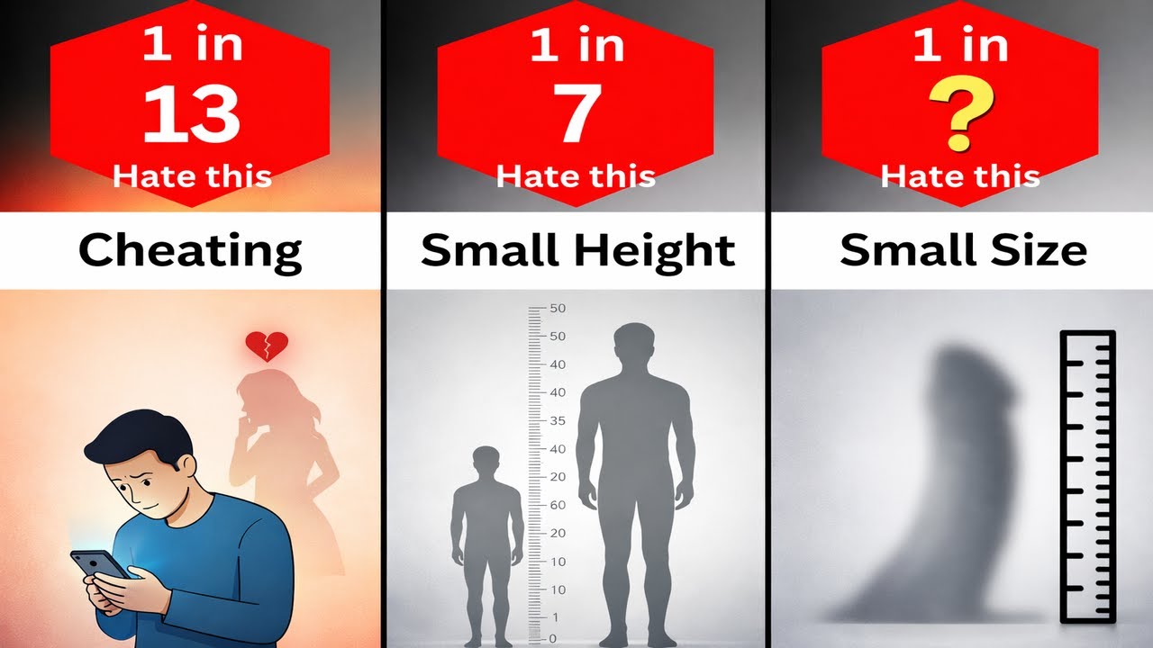 What Girls Hate In Boys | Probability Comparison