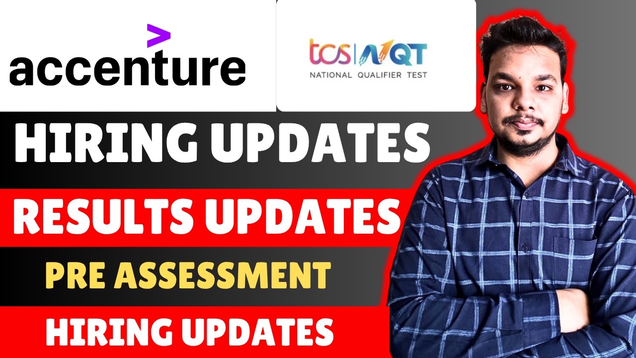 TCS & Accenture Mass Updates | TCS NQT Interview Updates | Accenture Pre Assessment Mails