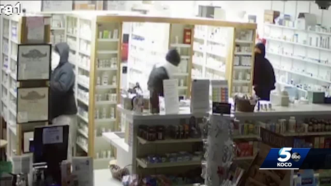 Break-in at metro pharmacy caught on camera