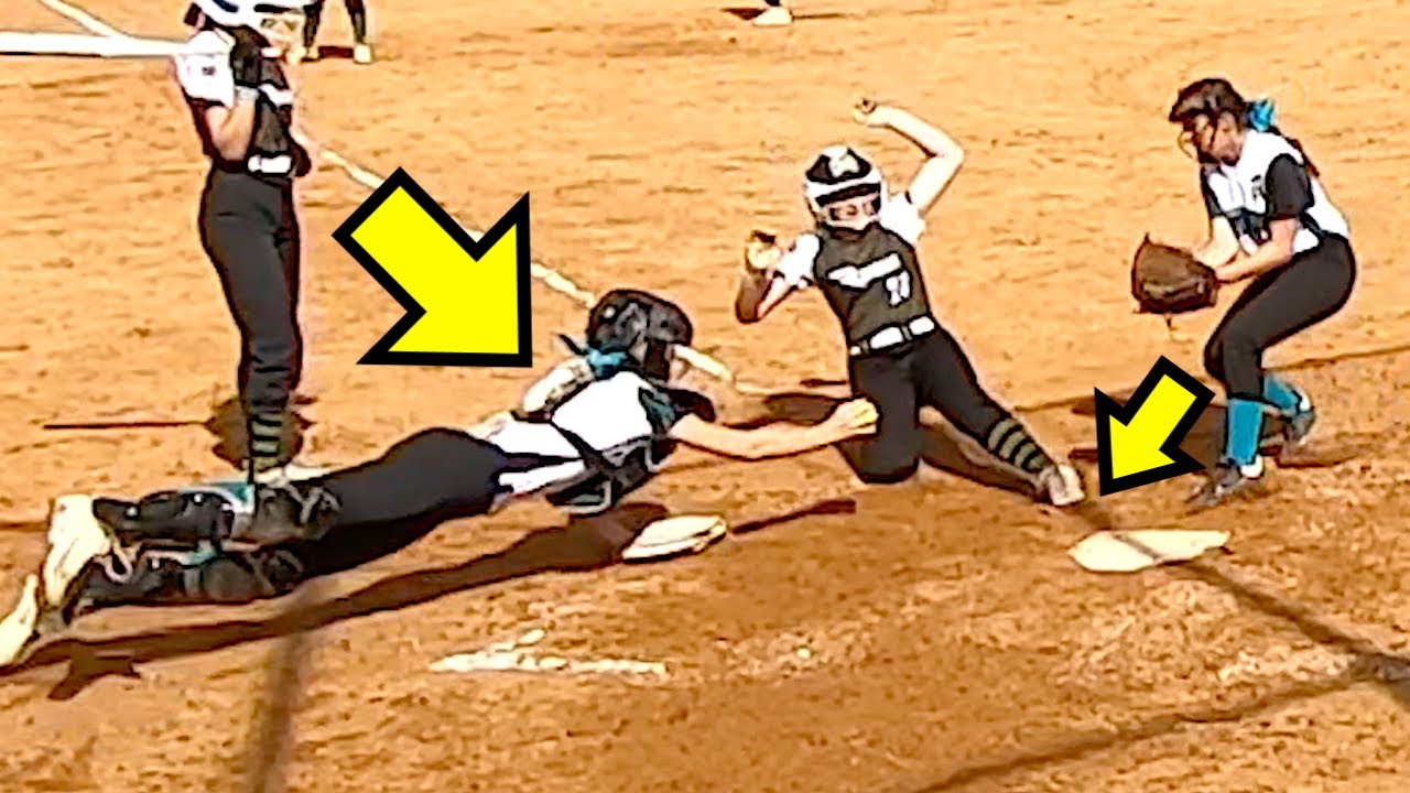 GAME WINNING PLAY at HOME PLATE! 🥎😱