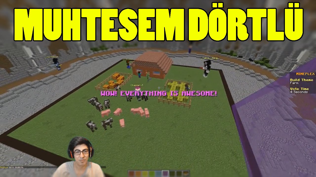 MUHTEŞEM DÖRTLÜ MASTER BUILDERS'DA
