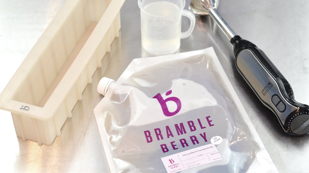 Мыловарение: быстрорастворимая смесь для африканского чёрного мыла Bramble Berry's | MO River Soap