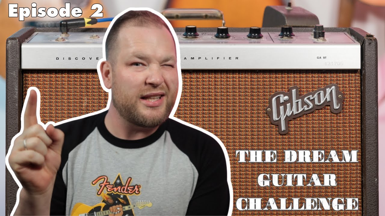 I found a 1960 Gibson GA8 Amplifier I The Dream Guitar Challenge Episode 2