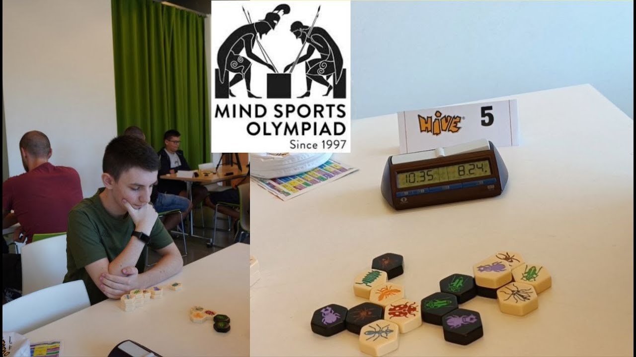 ¡Juego mi Primer Torneo Presencial de Hive! Ronda 1 Mind Sport Olympiad 2023