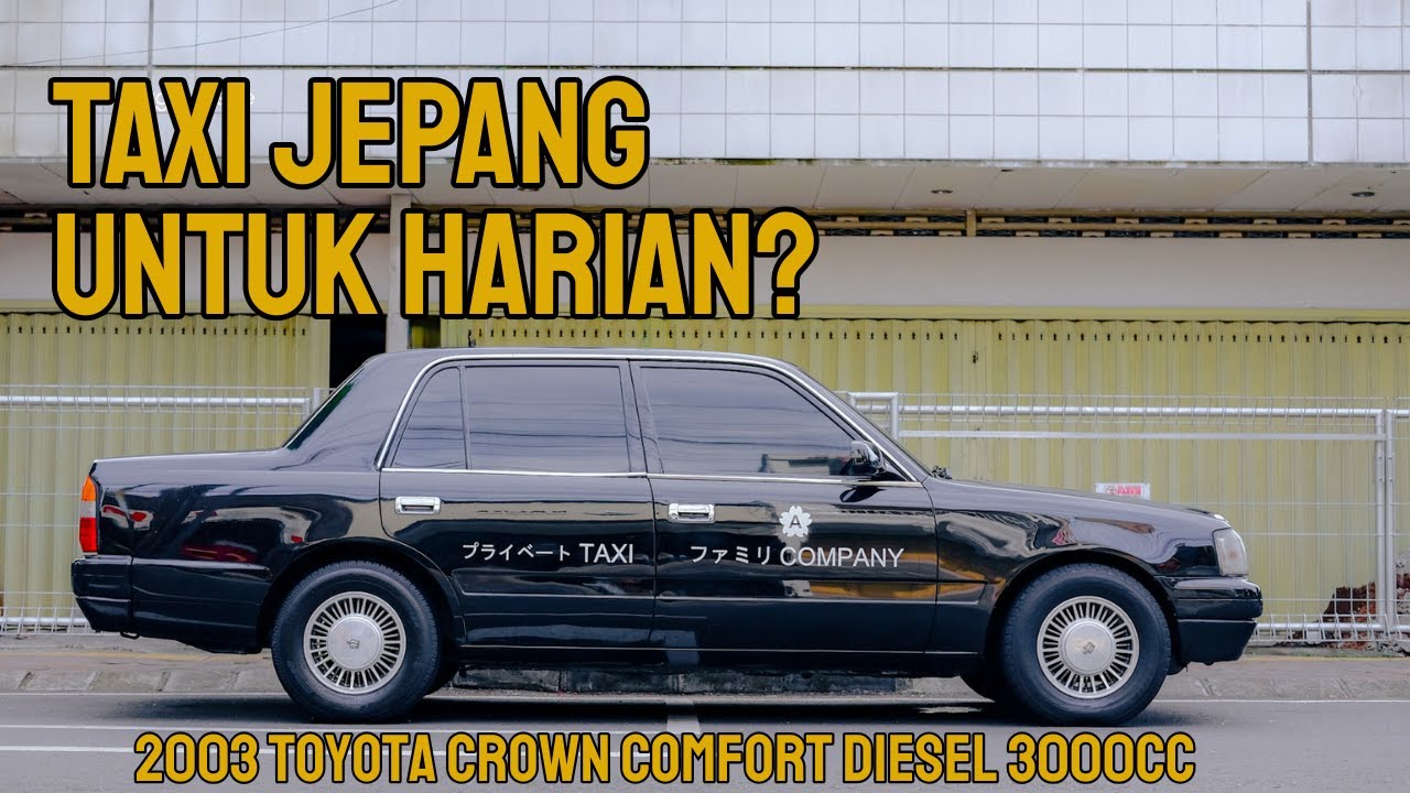 Toyota Crown Comfort Diesel 2003: Mobil Sedan Langka yang Masih Enak Dipakai Harian