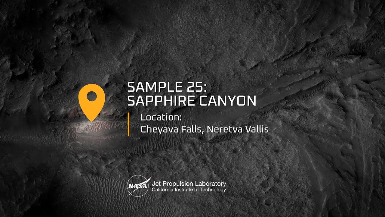 Meet the Mars Samples: Sapphire Canyon (Sample 25)