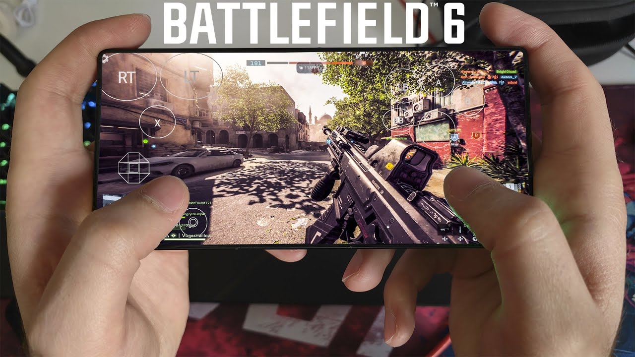 BATTLEFIELD 6 ON MOBILE OPEN BETA (120fps) ANDROID GAMEPLAY