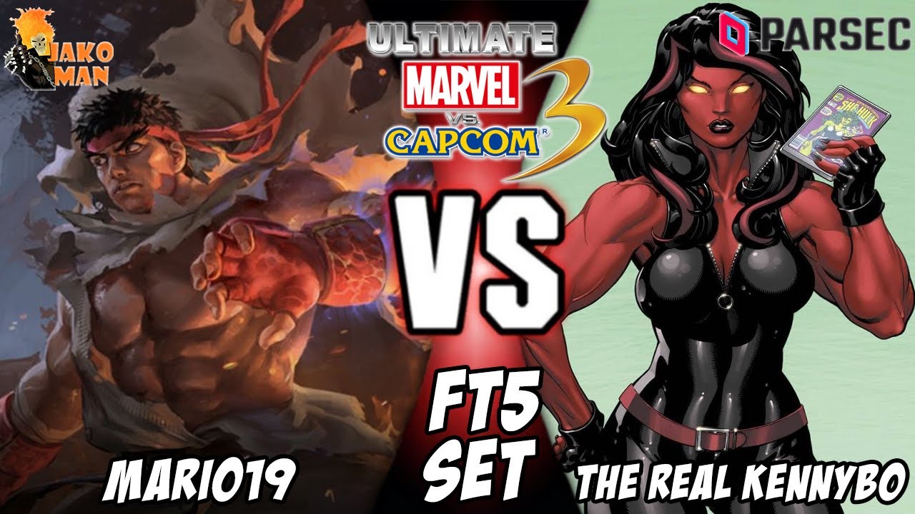 UMVC3 FT5 Set - Mario19 VS The Real Kennybo
