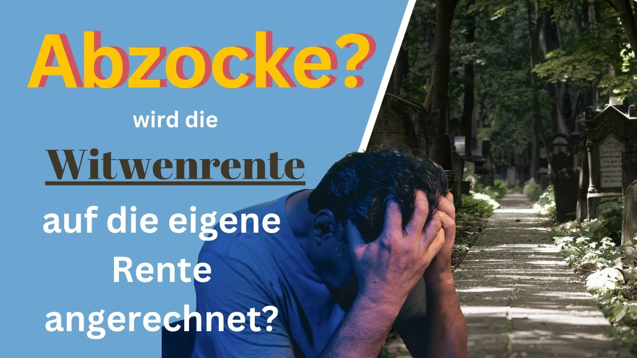 Anrechnung Altersrente auf die Witwenrente - Musst Du hier mit Rentenk&uuml;rzungen rechnen?