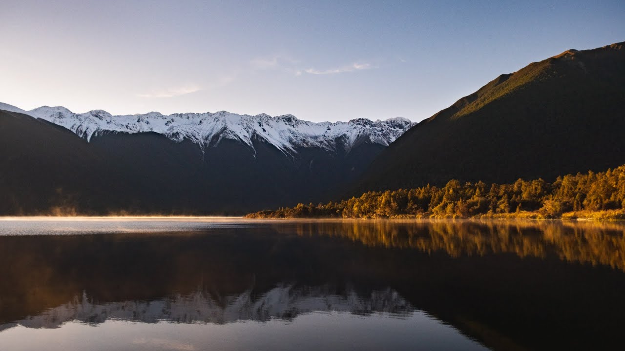 Follow us across Lake Rotoroa and up Mt Misery