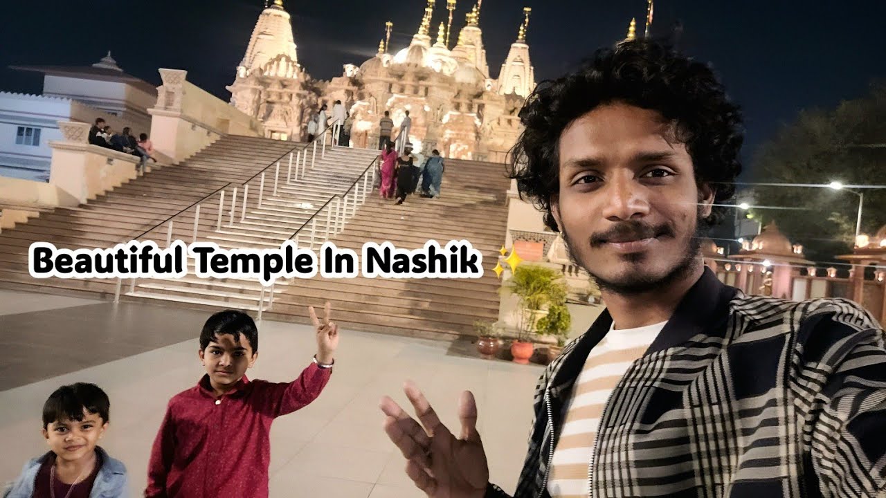 Nashik K Swaminarayan Mandir 😍 Gaye The