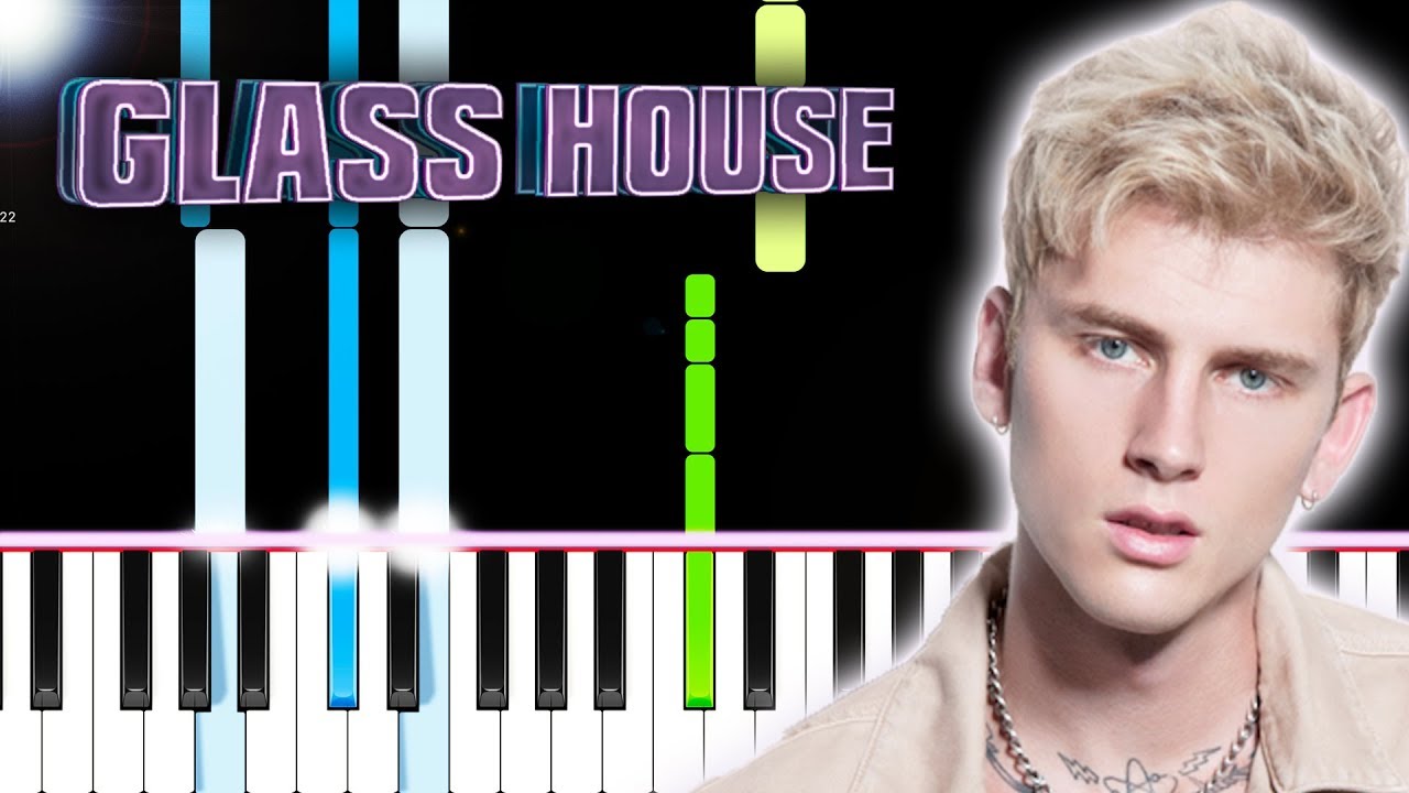 Machine Gun Kelly – Glass House (Piano Tutorial) By MUSICHELP