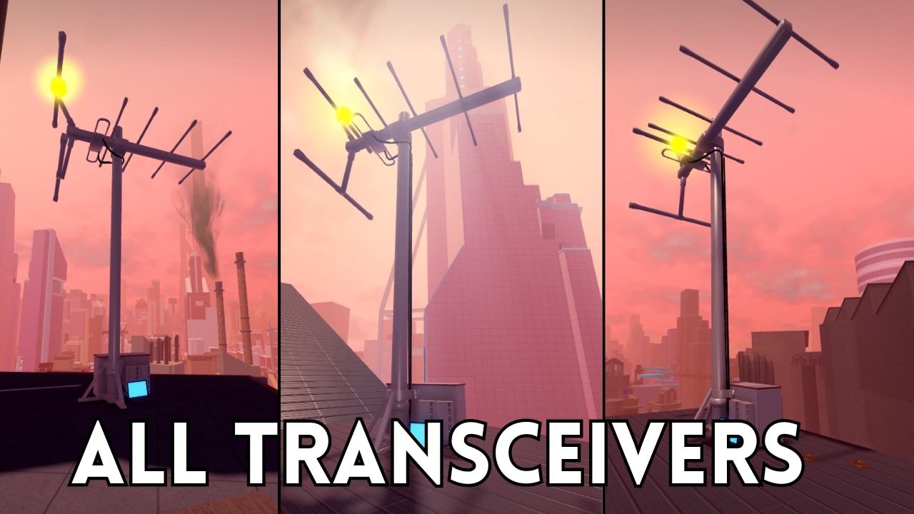ALL STACK TRANSCEIVERS LOCATION | Parkour Reborn 1.7