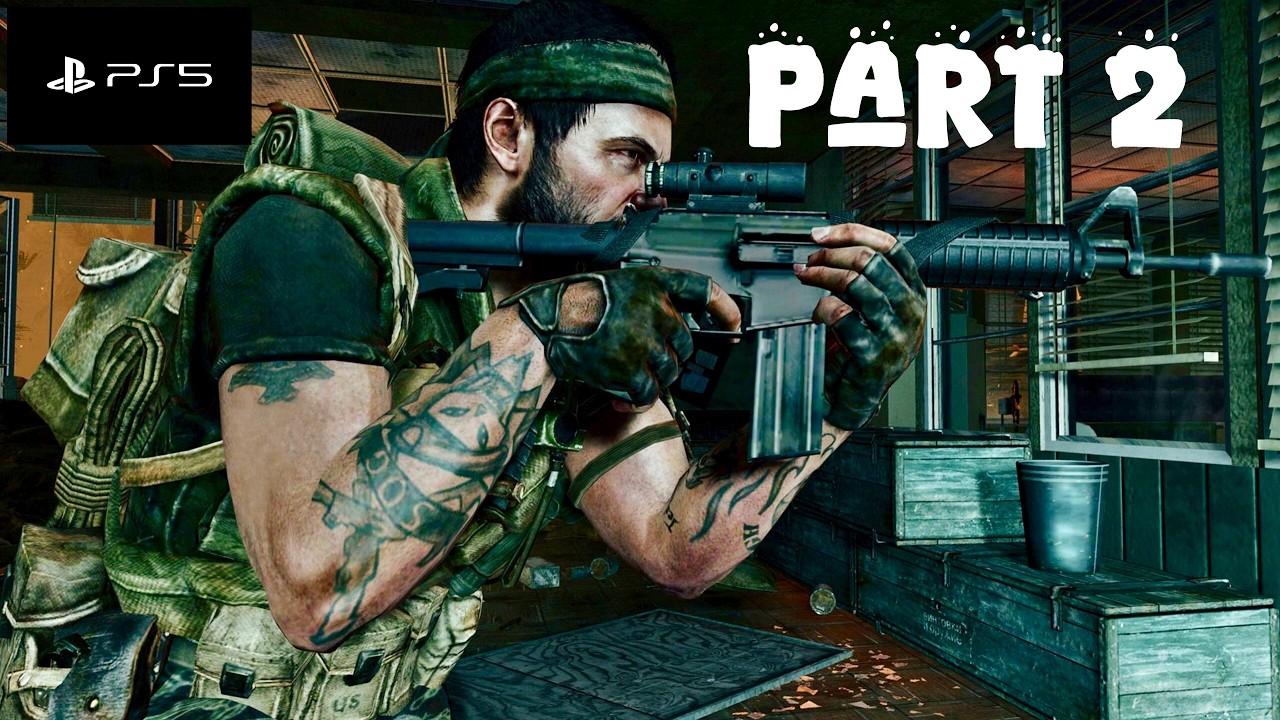 CALL OF DUTY: Modern Warfare 2 Campaign Remastered PS5 gameplay walkthrough Part-2 WOLVERINES (COD)