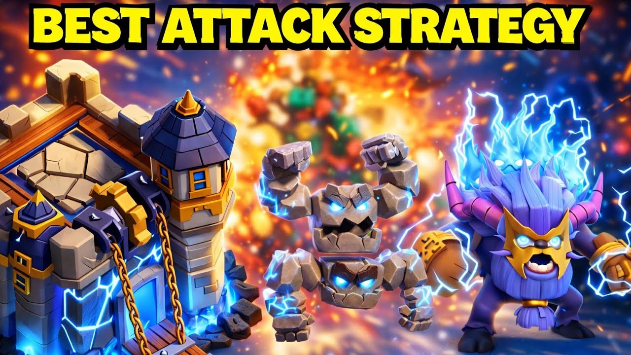 Best attack strategy Town hall 18 #clashofclans #tamil 