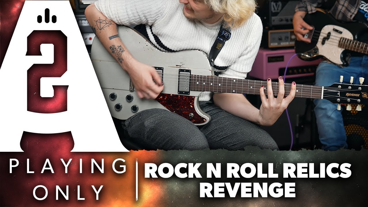 Rock N Roll Relics Revenge Standard Medium Aged in Inca Silver | Full Band Playing Demo!