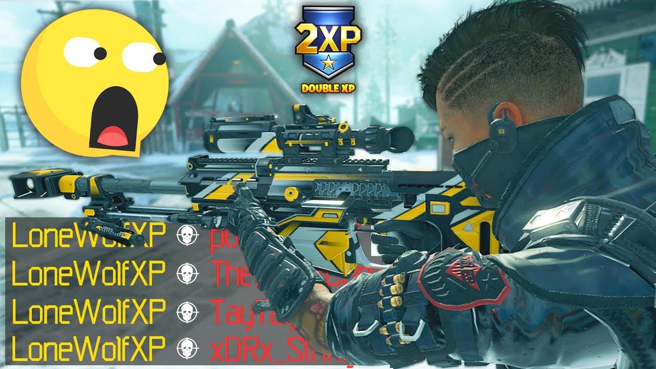 BEST SNIPING CLASS for DOUBLE XP! (Black Ops 4 Paladin HB50 MKII)
