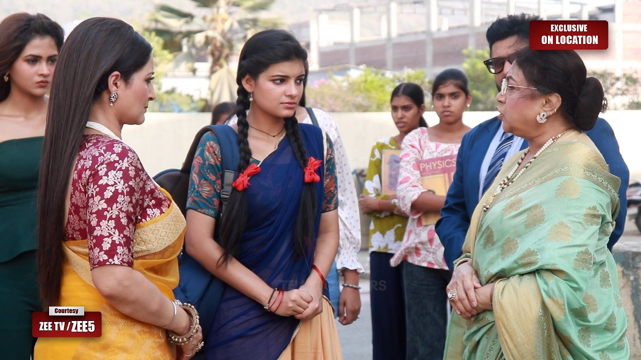 Saru Today Episode On Location : Annapurna votes for Shivani in Rakhi College on Saru's request