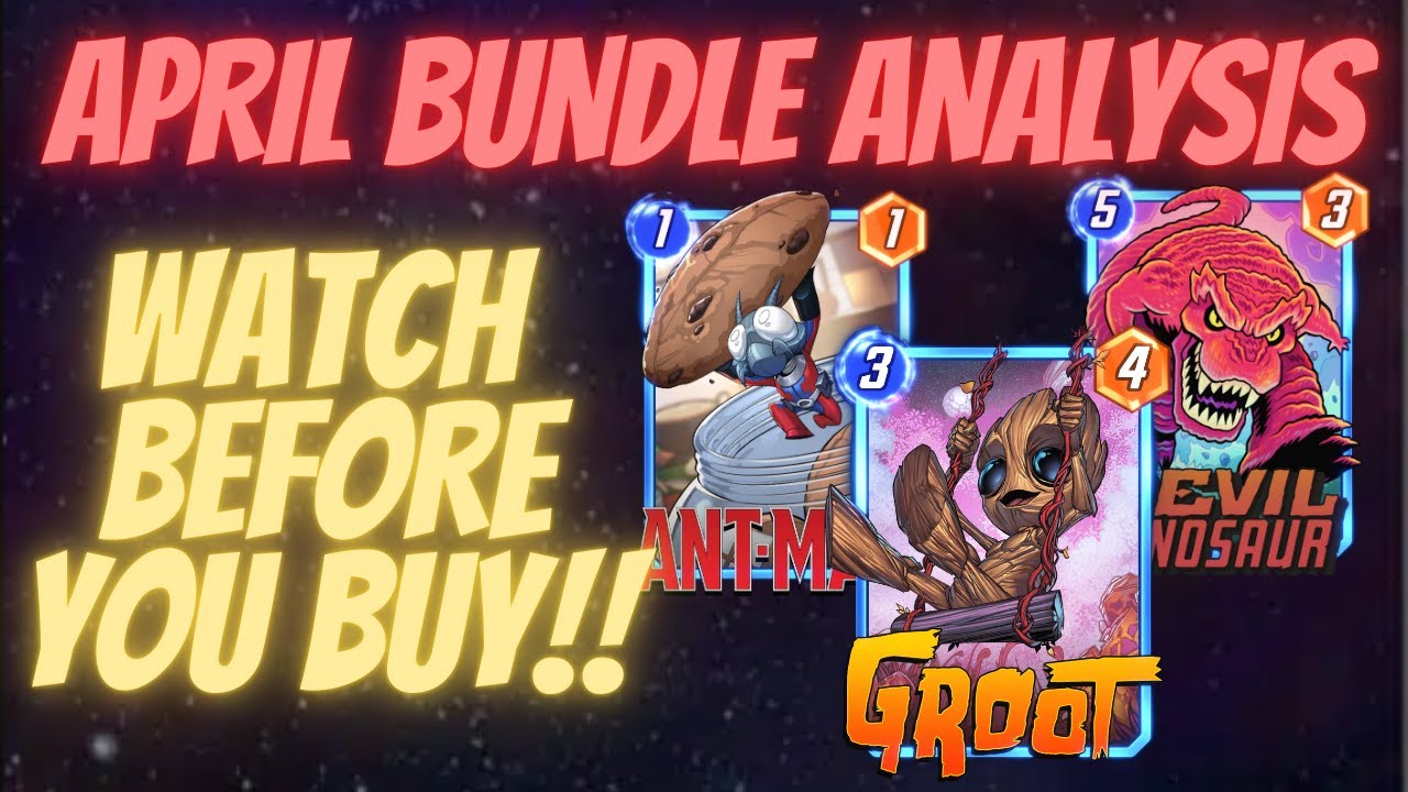 Which April Bundles Have the BEST Value? - Throg Bundle and Token Tuesday Marvel Snap