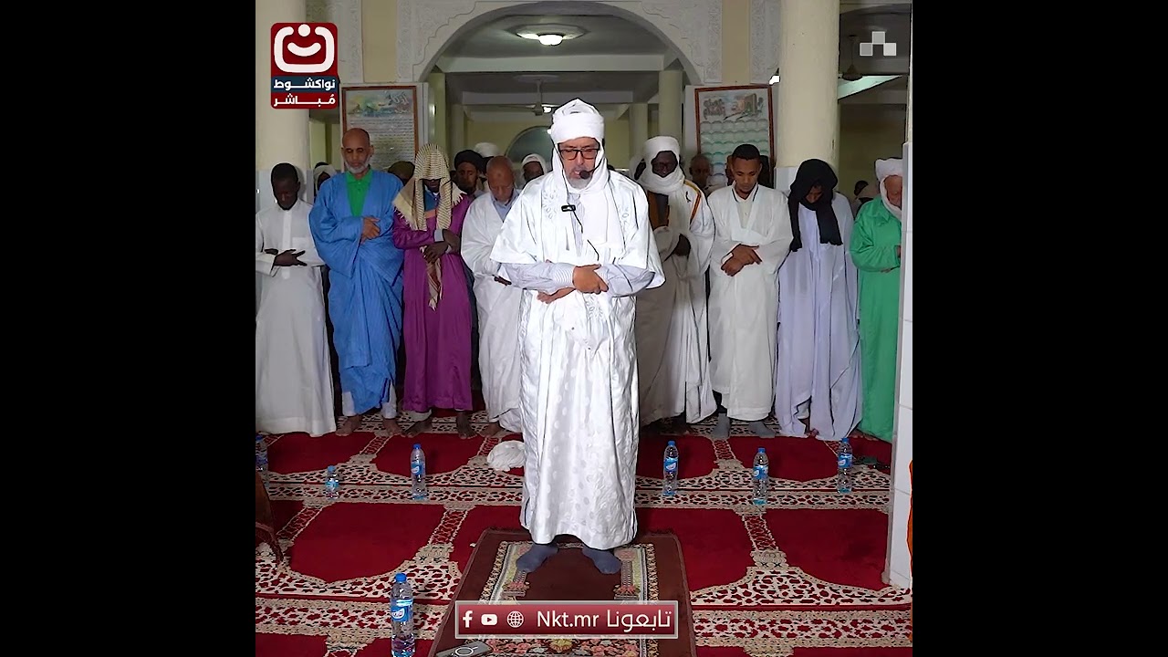 مقطع من صلاة التراويح من داخل جامع عمر بن الخطاب رضي الله عنه