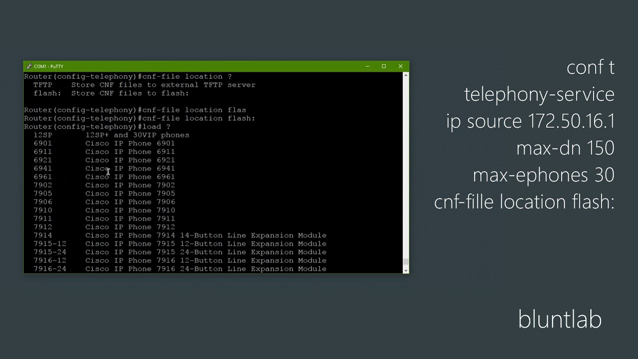 Cisco CallManager Express Home setup - Part 3 | Connecting phones
