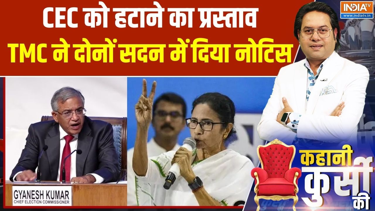 Impeachment Motion against CEC: Gyanesh Kumar को हटाने का प्रस्ताव, TMC ने दोनों सदन में दिया नोटिस