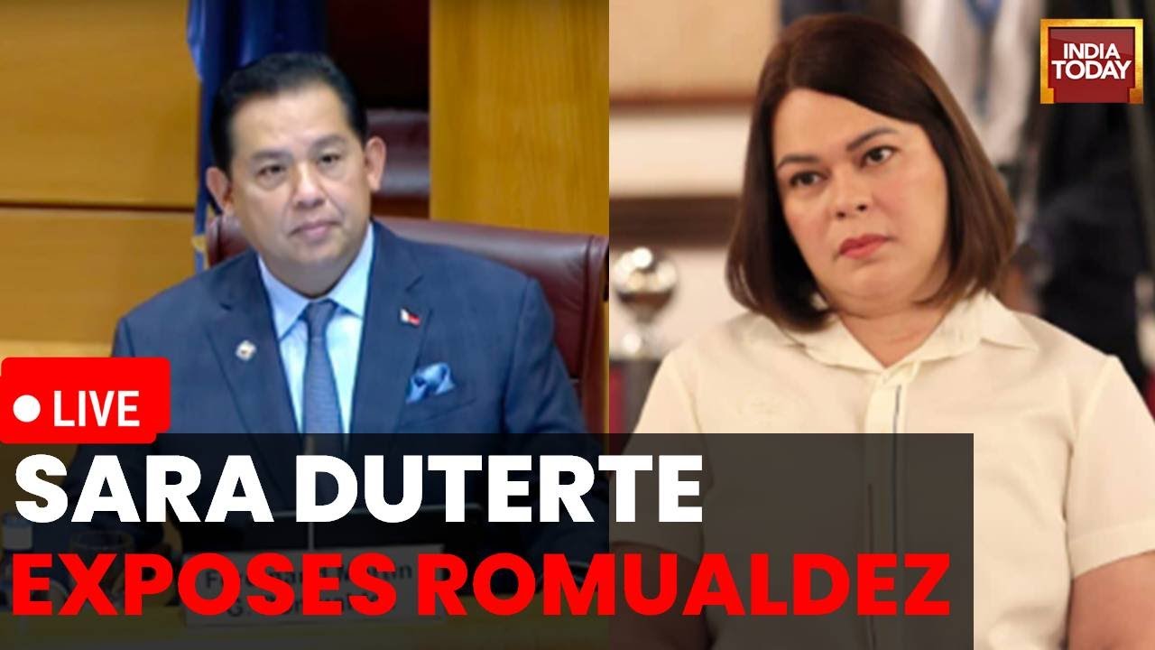 Sara Duterte LIVE: Sara Duterte Senate Address | Sara Duterte vs Romualdez | Sara Attacks Marcos