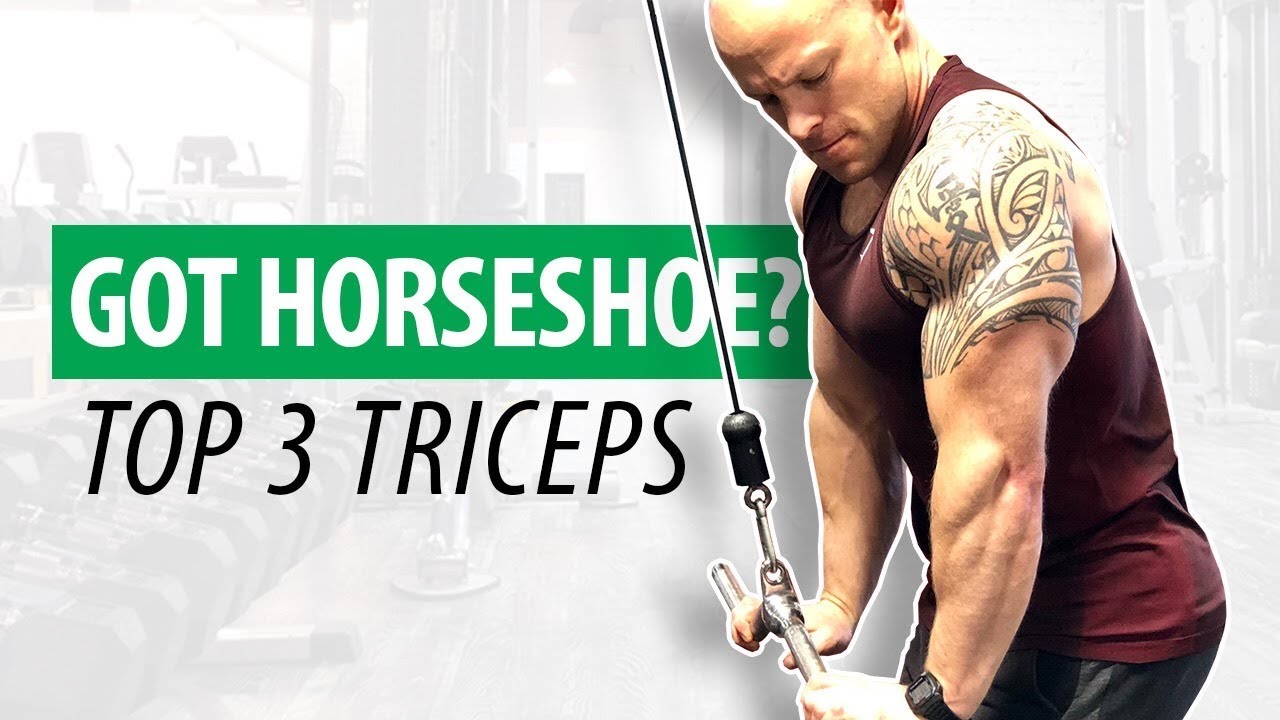 TOP 3 TRICEP EXERCISES (CABLE VERSION) - Horseshoe Development
