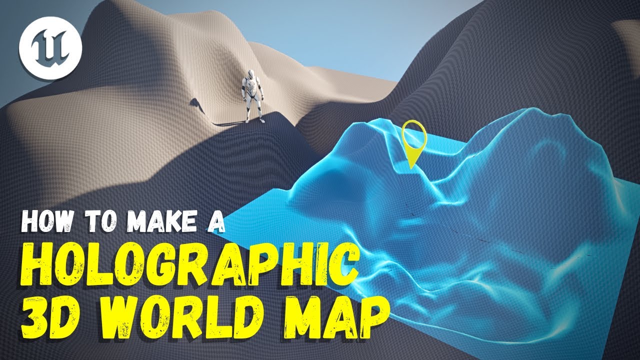 How To Create A 3D Map Of Your Landscape - Unreal Engine 5 Tutorial