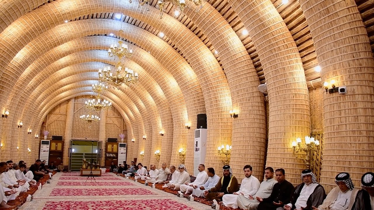 الشيخ حيدر مع الله - محاضره في مضيف الامام الحسن ع - البصرة - قضاء المدينة