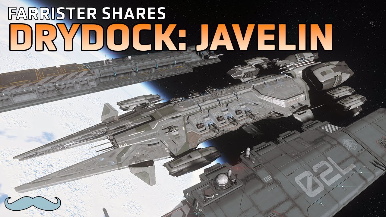 Drydock: Javelin Class Destroyer | Star Citizen 4K