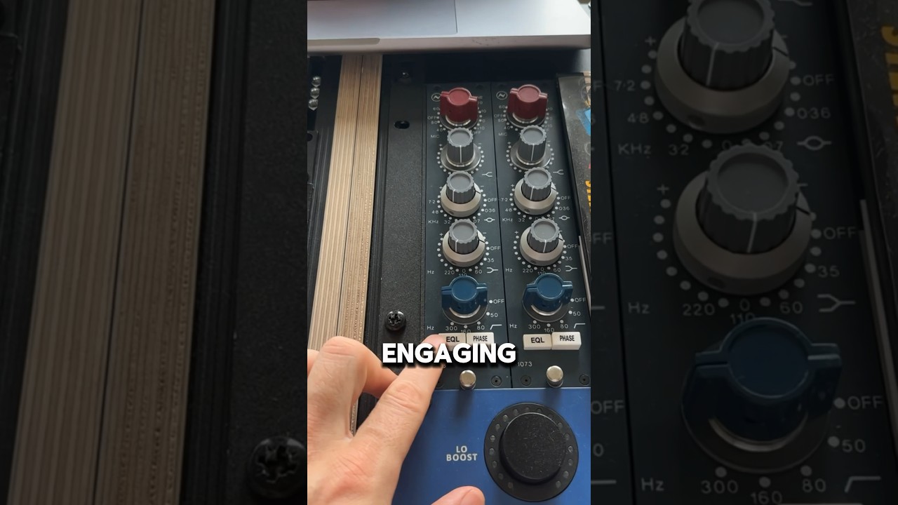 Измерение разницы между плагином и оборудованием NEVE 1073