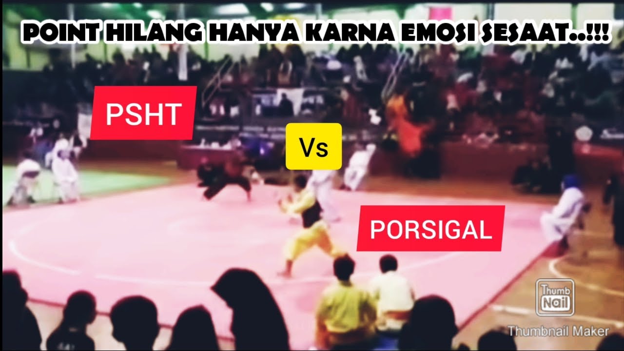 PSHT VS PORSIGAL // Seru dan Menegangkan..!!! // #psht #porsigal #pencaksilat #ipsi #pencak #silat