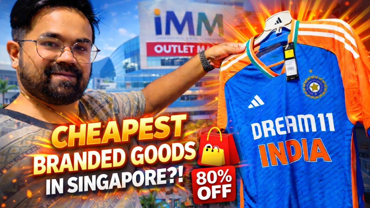 Singapore’s CHEAPEST Branded Shopping Mall | Singai Tamizhan Recommends Ep.10 | IMM