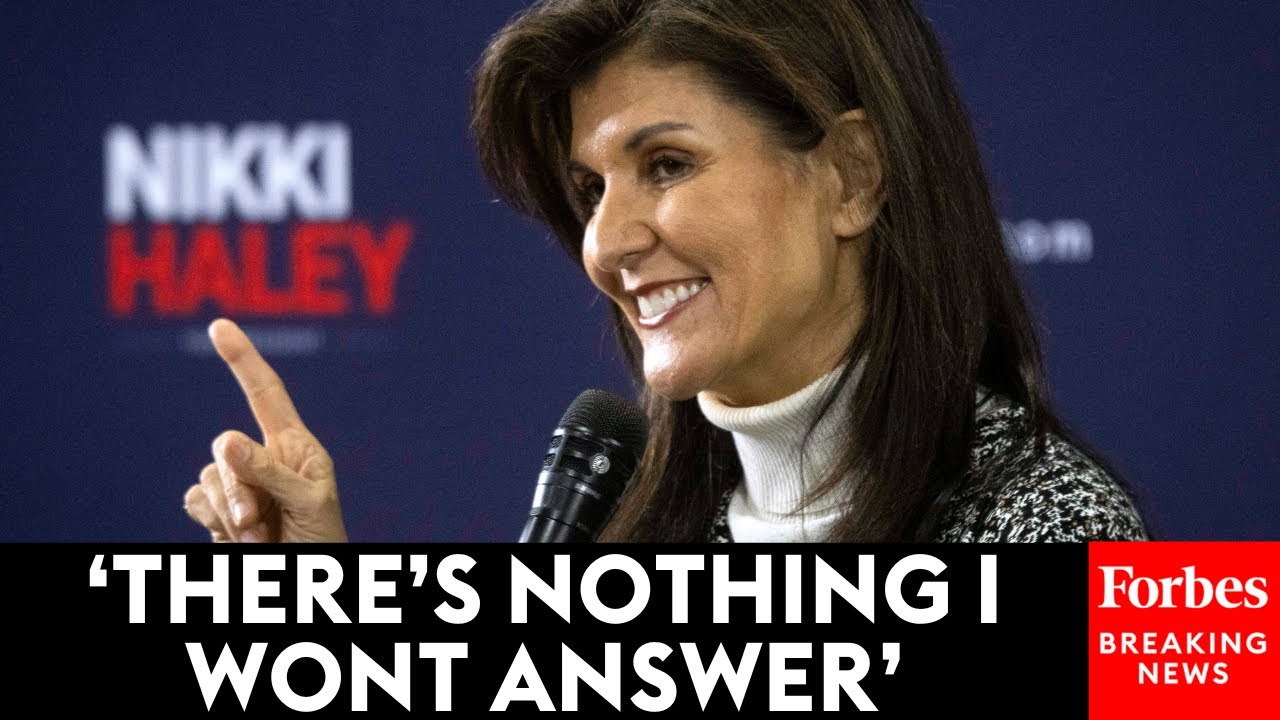 Former Gov. Nikki Haley Takes Questions From Voters At A Town Hall In Iowa