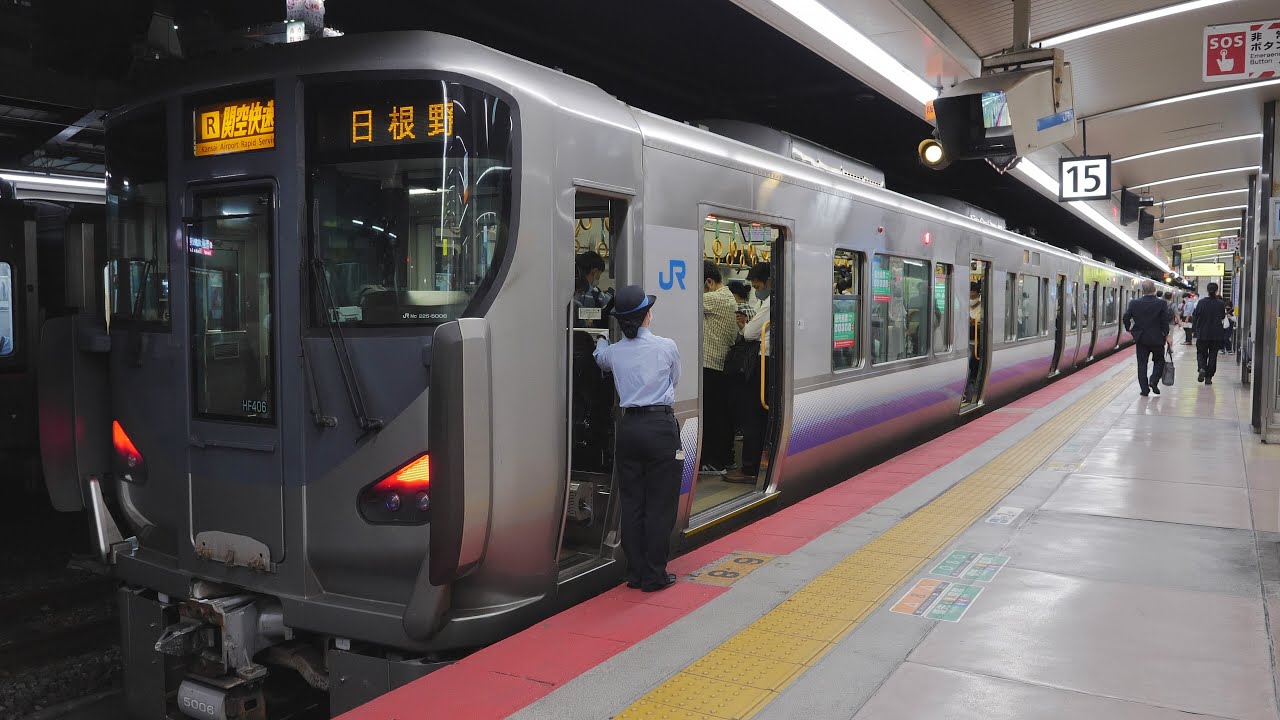 JR西日本　天王寺駅15番・16番のりば　2022/6（4K UHD 60fps）