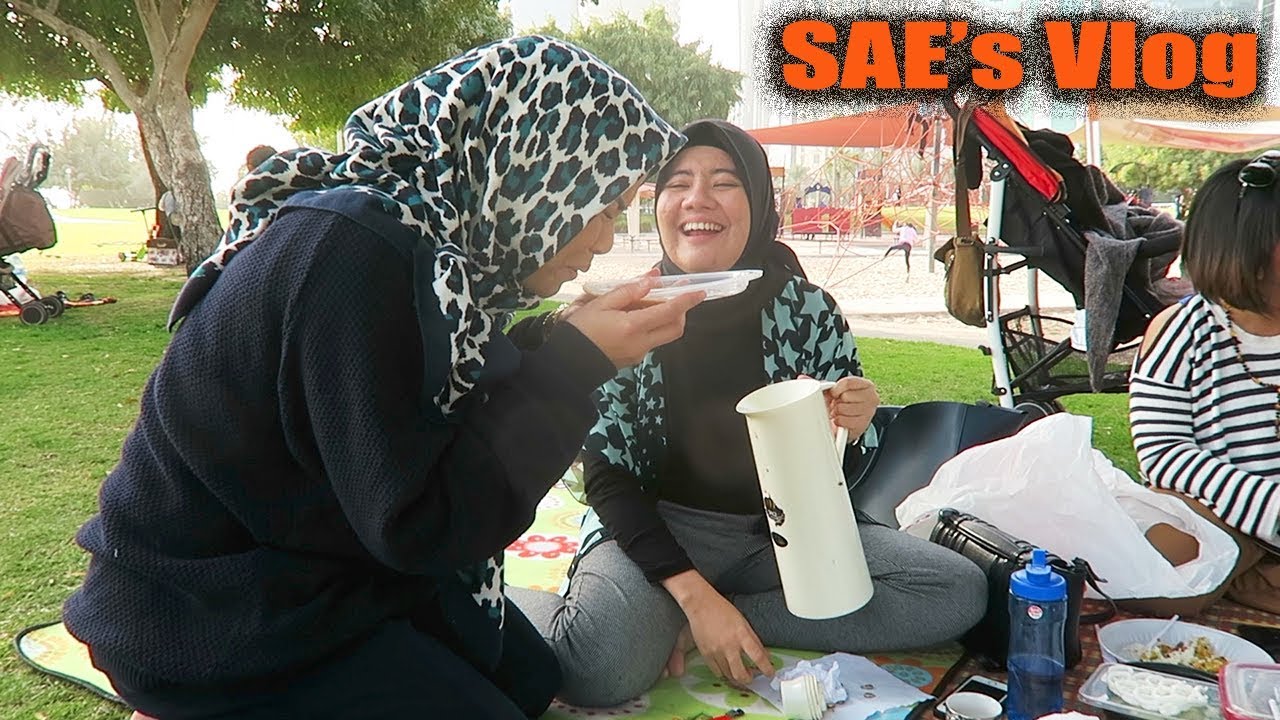 SAE's Vlog - Piknik Dengan Ibu-Ibu RW di Qatar