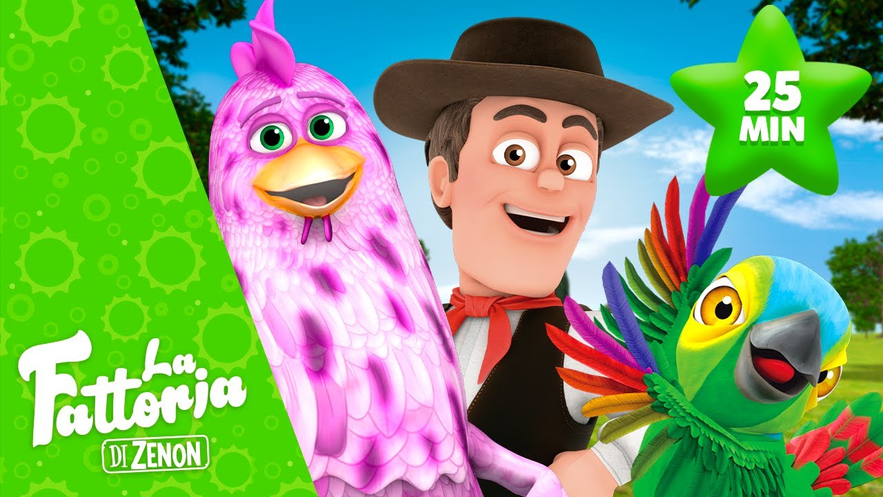 Canzoni con Animali della Fattoria #3 | La Fattoria di Zenon