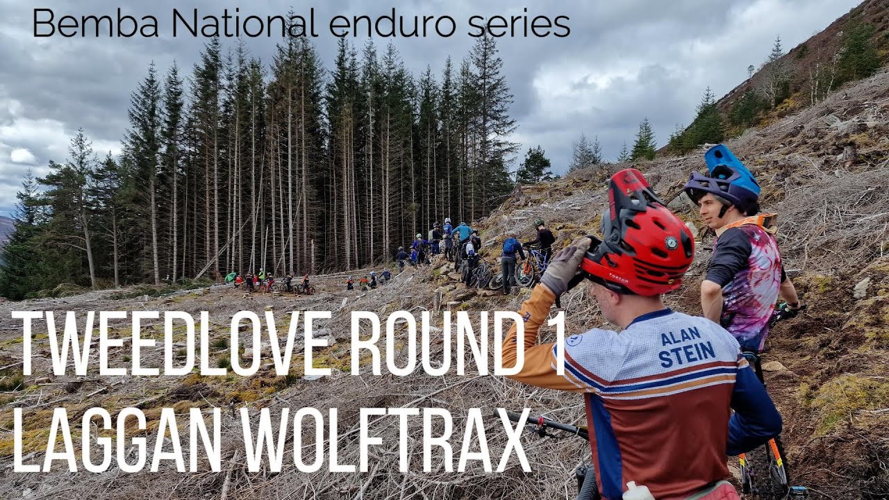 2024 Tweedlove Enduro series Round 1 at Laggan Wolftrax - All 5 stages