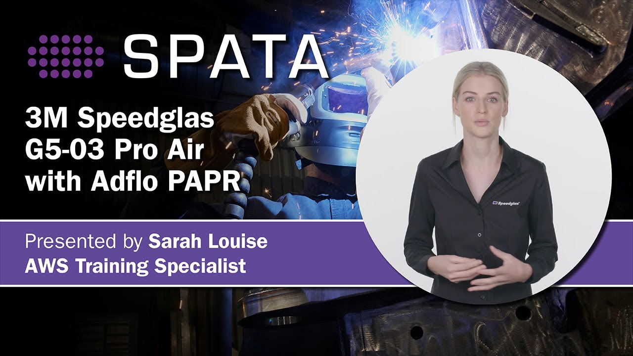 3M Speedglas G5-03 Pro Air Welding Helmet with Heavy-Duty Adflo PAPR