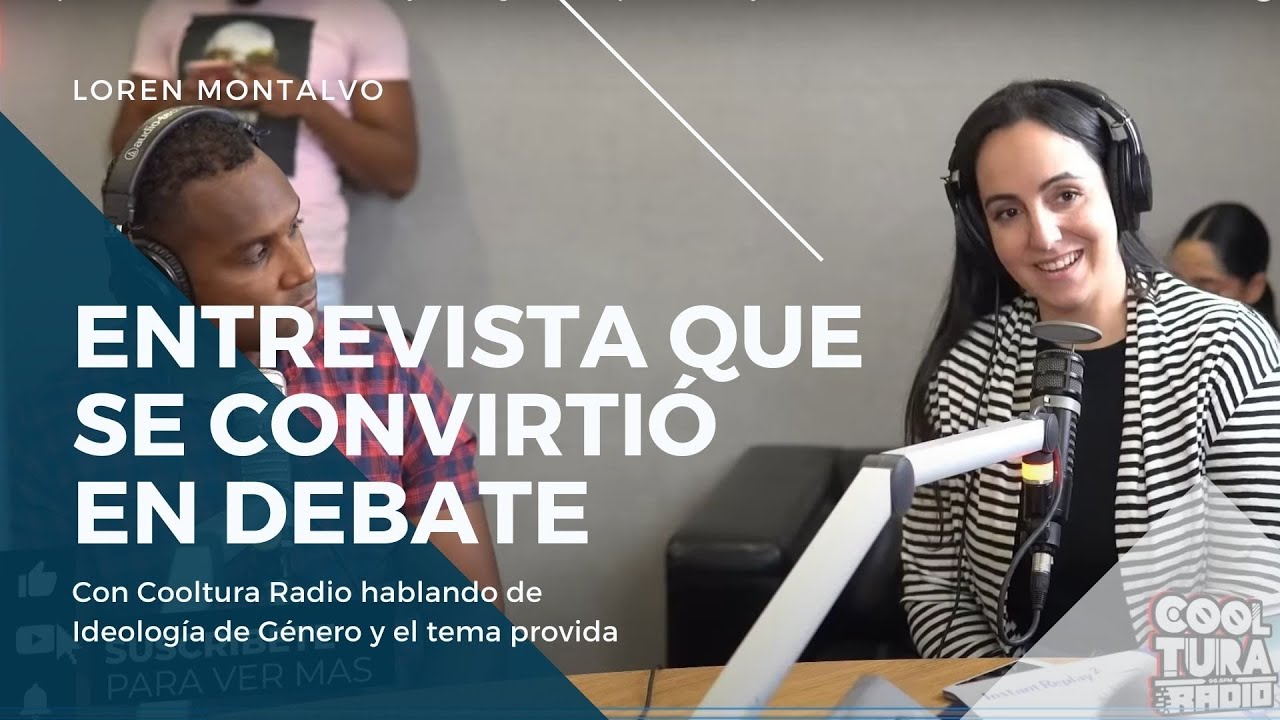 Entrevista que se volvió debate en Cooltura Radio