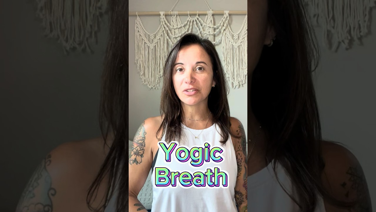 Yogic breathing made easy #yoga #breathe #stressrelief #meditation