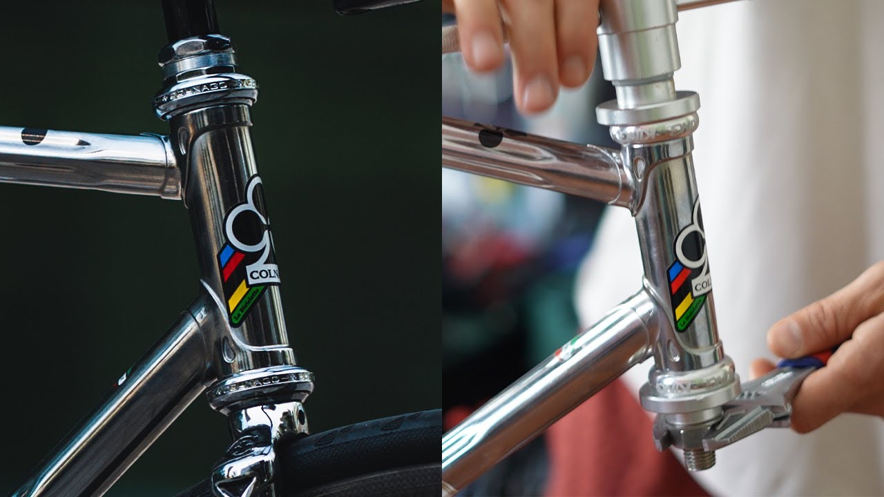 Headset Replacement on Retro Fixed Gear - Chris King vs. Campagnolo on Colnago Master Pista