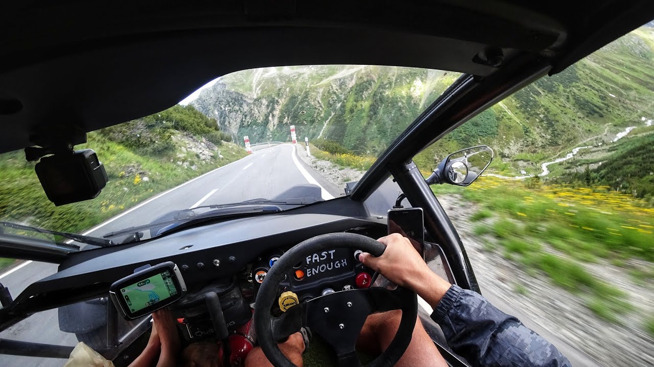 Ep.23 | 750 MILES IN ONE DAY in an Ariel Nomad | Germany, Switzerland and Austria | MudNomad GT