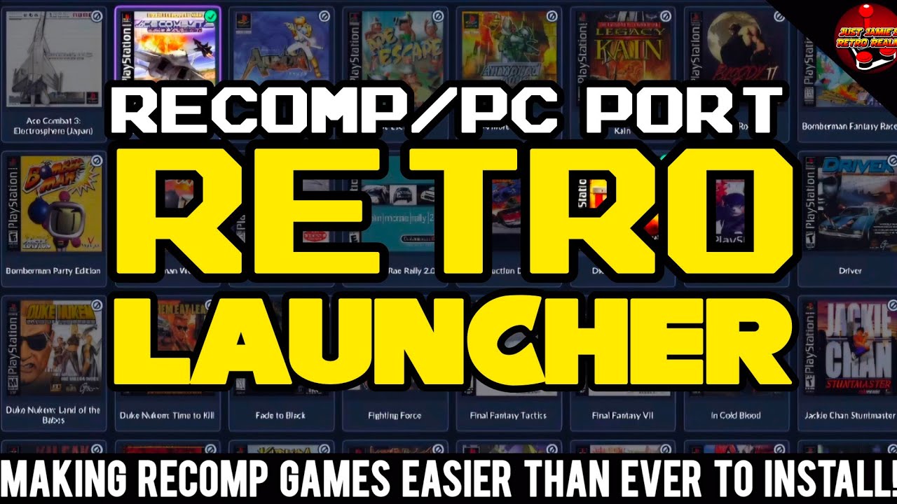 Retro Launcher &mdash; простое руководство по универсальной оболочке для рекомпиляций 2026 #retrolaunch...