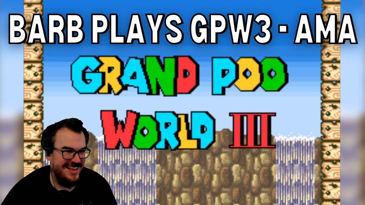 Barb plays Grand Poo World 3 and chats about the game