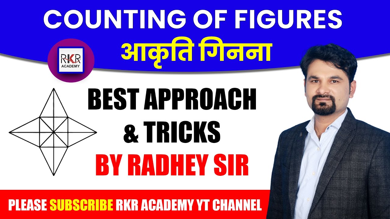 Triangle Counting Tricks I Counting Of Figures I SSC CGL I Railway I Reasoning Tricks By Radhey Sir