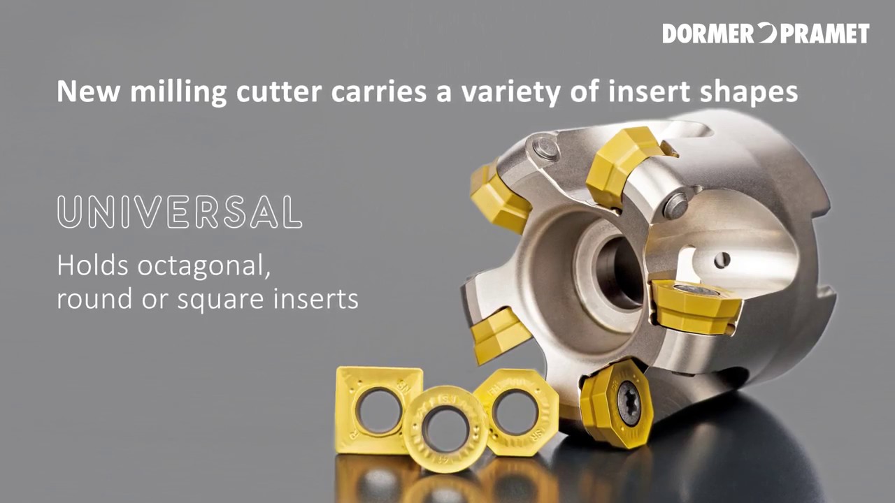 PRAMET - Fresas portainsertos e insertos para fresado universal SOD05