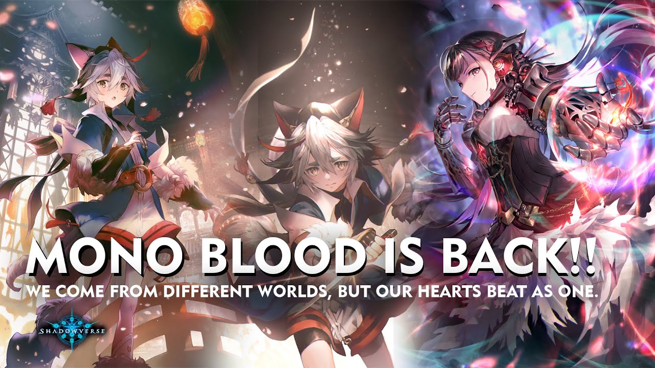 [ シャドウバース ] Shadowverse - Mono Bloodcraft - MONO IS BACK EVERYONE!!!